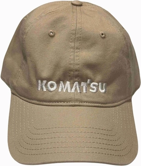 Komatsu Hat 2223 - Embroidered Adjustable Construction Equipment Cap