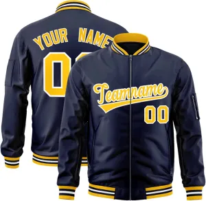 KXK Custom Bomber Jacket Lightweight Baseball Varsity Windbreaker Personalized Letters Number Logo for Adult Youth
