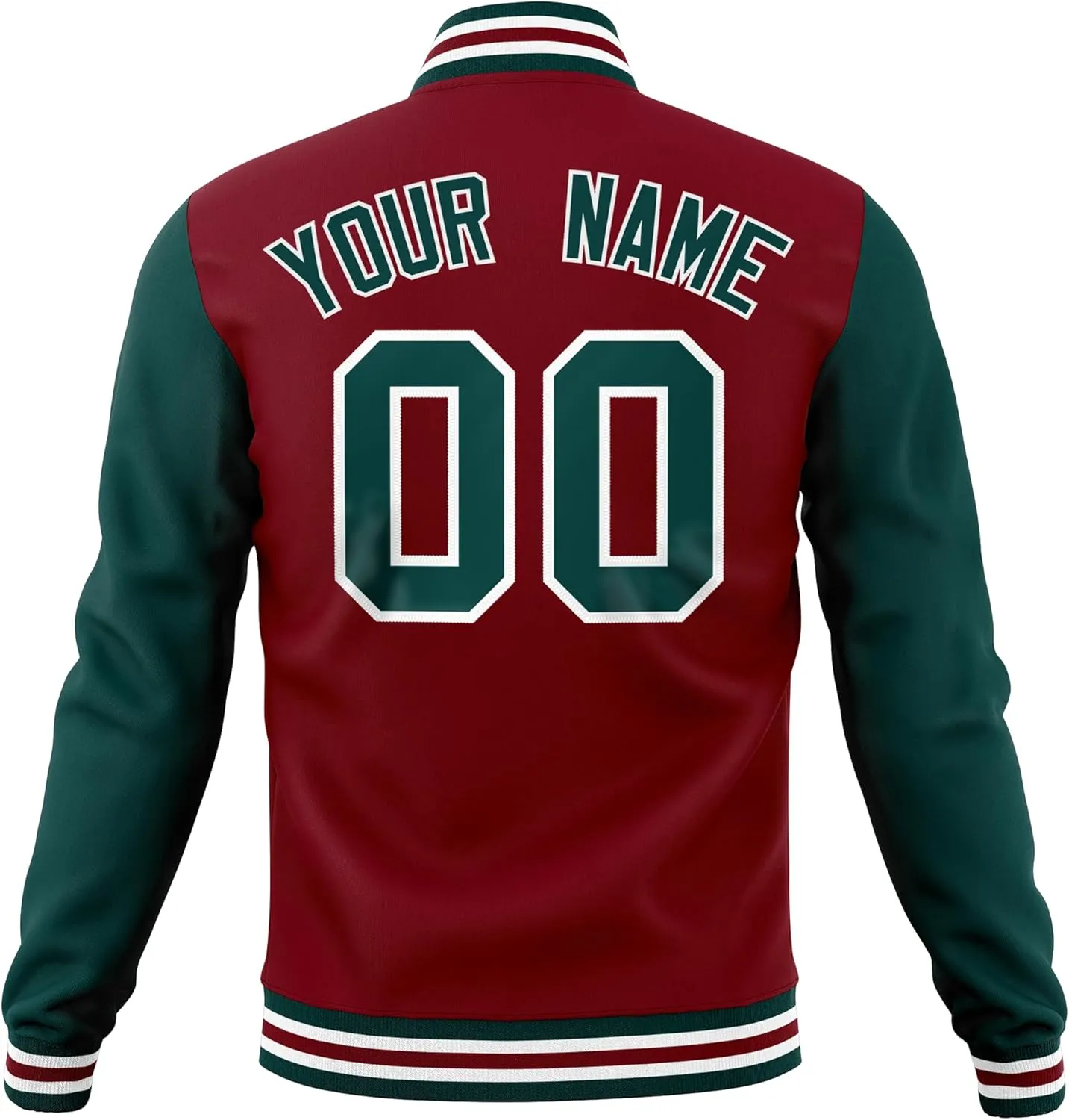 KXK Custom Men Fashion Varsity Jacket Cotton Letterman Baseball Bomber Jackets Personalized Stitched Team Name Number