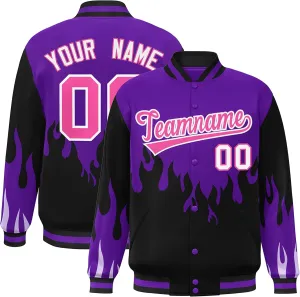KXK Personalized Men Fashion Varsity Baseball Jacket Letterman Bomber Jacket Custom Stitched Name Number Logo