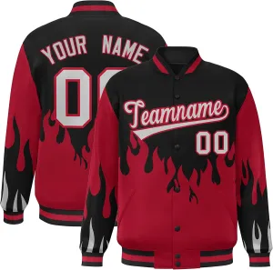 KXK Personalized Men Fashion Varsity Baseball Jacket Letterman Bomber Jacket Custom Stitched Name Number Logo