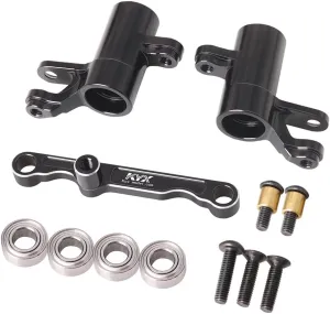 KYX Racing Steering Bellcrank Set Drag Link Upgrades Parts Accessories for RC Crawler Car Traxxas 1/16 Mini Maxx
