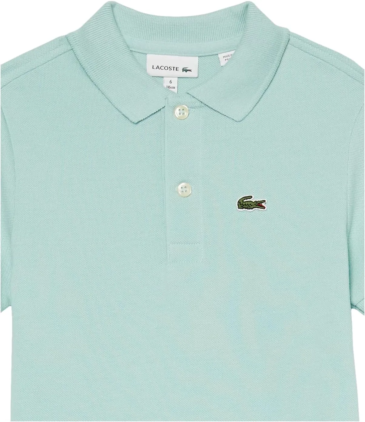 Lacoste Boys' Boy (l1812) Short Sleeve Classic Pique Polo