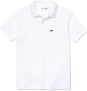 Lacoste Boys' Short Sleeve Classic Pique Polo Shirt
