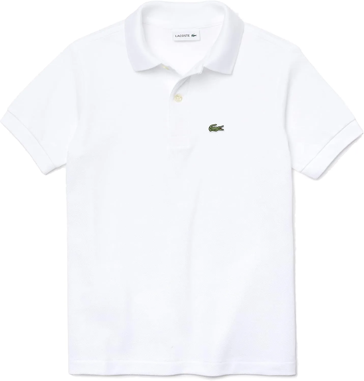 Lacoste Boys' Short Sleeve Classic Pique Polo Shirt
