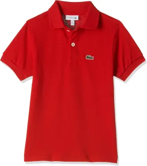 Lacoste Boys' Short Sleeve Classic Pique Polo Shirt