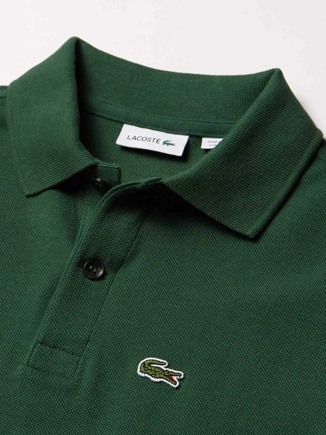 Lacoste Boys' Short Sleeve Classic Pique Polo Shirt