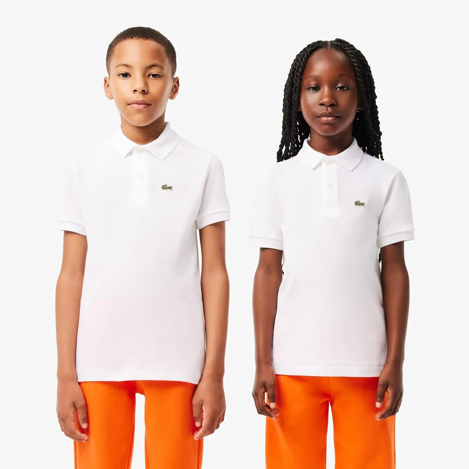Lacoste Boys' Short Sleeve Classic Pique Polo Shirt