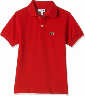 Lacoste Boys' Boy (l1812) Short Sleeve Classic Pique Polo
