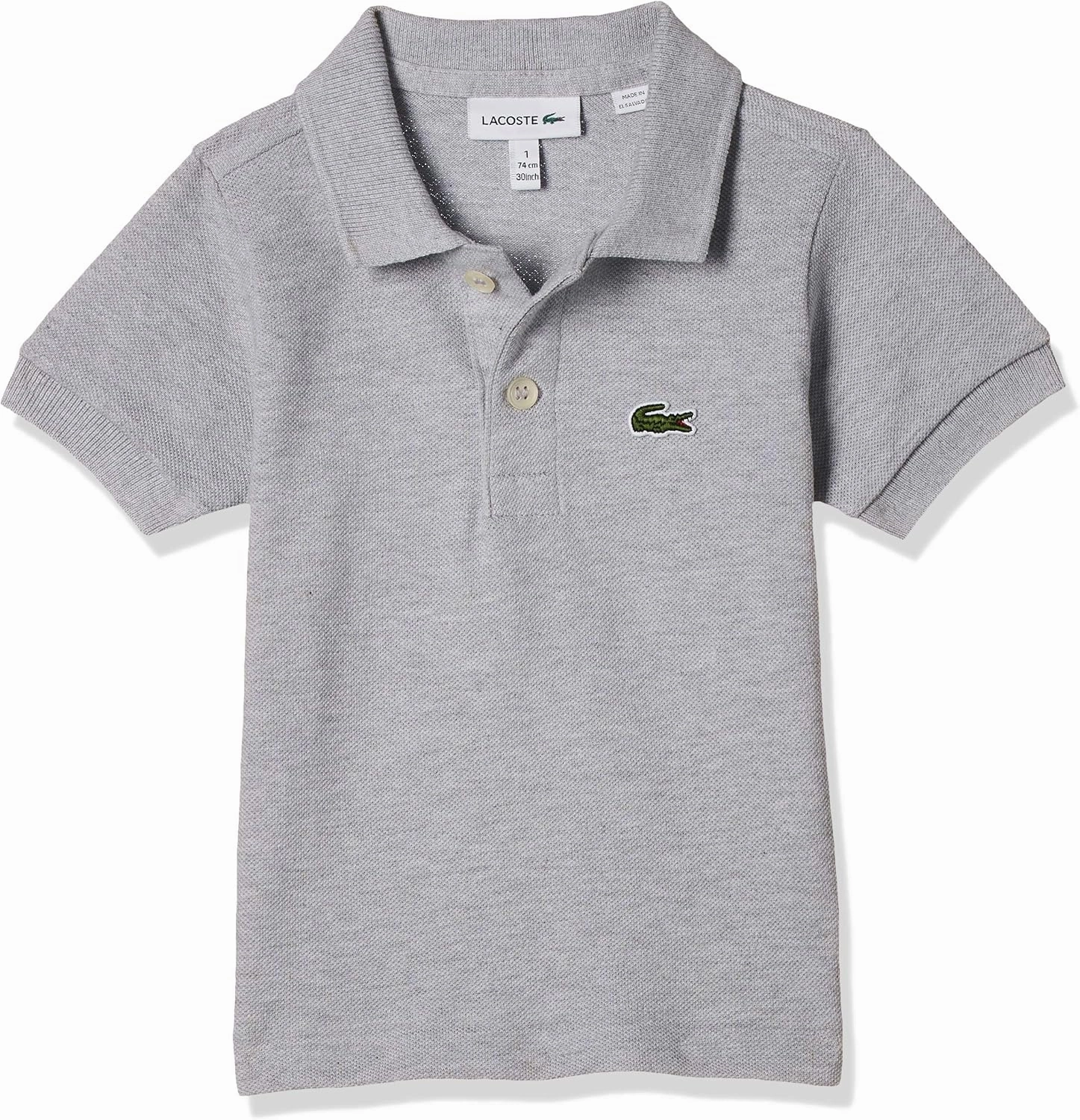 Lacoste Boys' Short Sleeve Classic Pique Polo Shirt