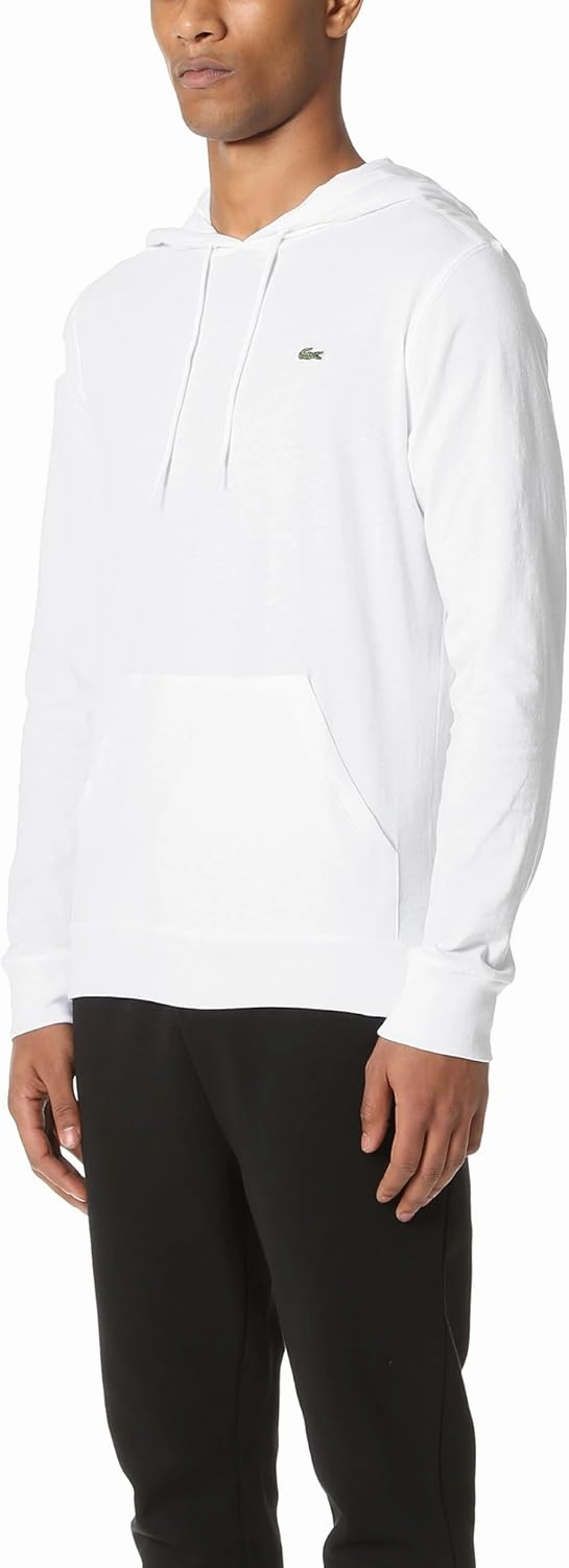 Lacoste Men's Long Sleeve Jersey Hooded T-Shirt, Th1485-51