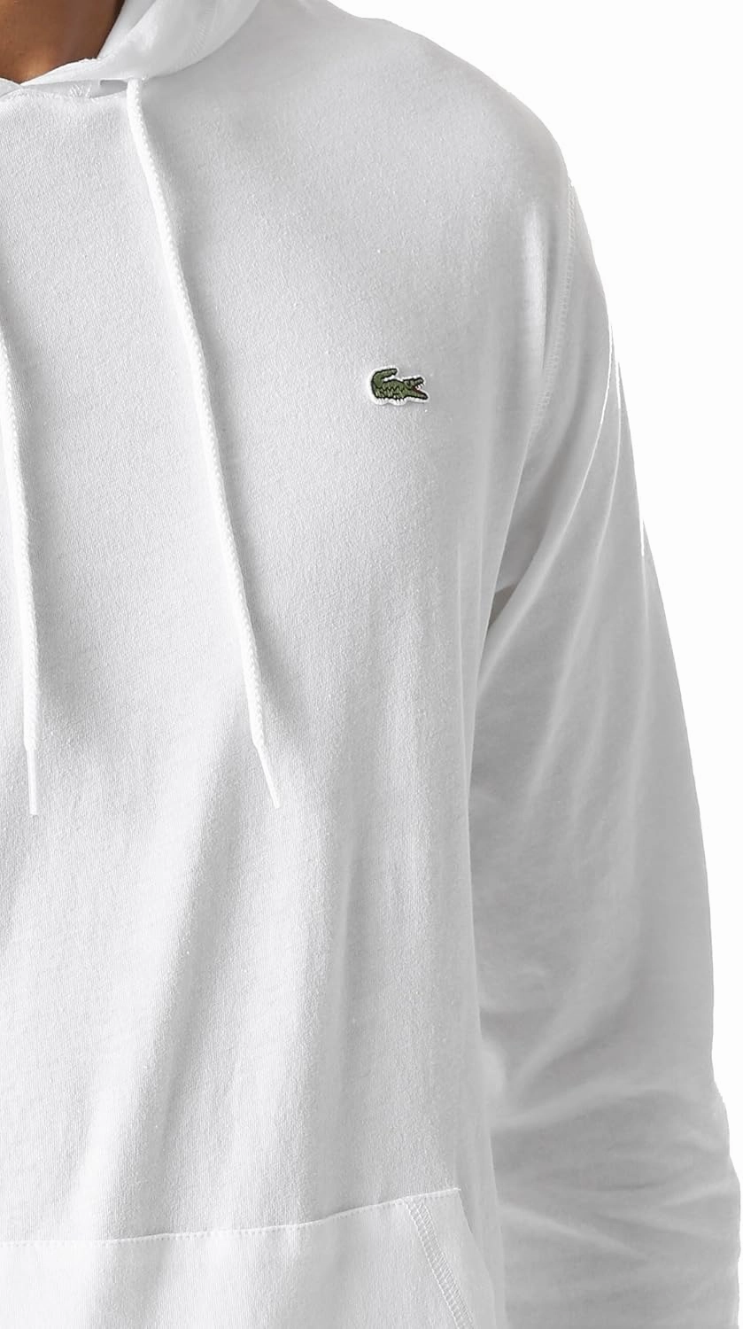 Lacoste Men's Long Sleeve Jersey Hooded T-Shirt, Th1485-51