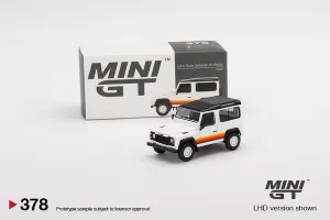 Land Rover Defender 90 Wagon White - 1:64 | Mini GT