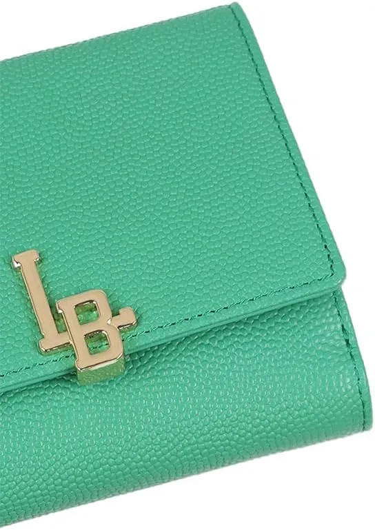 LANVIN en Bleu(ランバン オン ブルー) Women's Inner Box Wallet, Green, F
