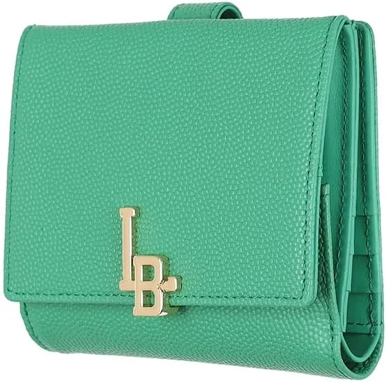 LANVIN en Bleu(ランバン オン ブルー) Women's Inner Box Wallet, Green, F