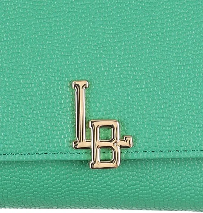 LANVIN en Bleu(ランバン オン ブルー) Women's Inner Box Wallet, Green, F