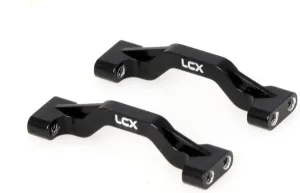 LCX Racing 1/18th RC Crawler Car CNC Aluminum Cross Brace Set Lower for Losi Mini LMT 4X4 Truck, Upgrades Parts Accessories