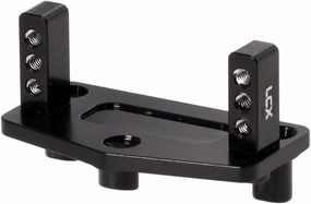 LCX Racing 1/18th RC Crawler Car CNC Aluminum Two Position Servo Mount for Losi Mini LMT 4X4 Truck, Upgrades Parts Accessories