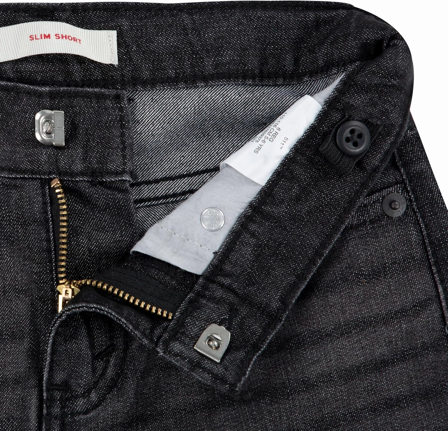 Levi's Boys' 511 Slim Fit Classic Denim Shorts