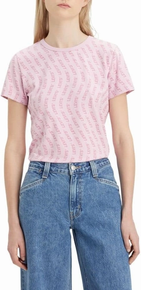 Levi's Women's Graphic Ringer Mini Tee