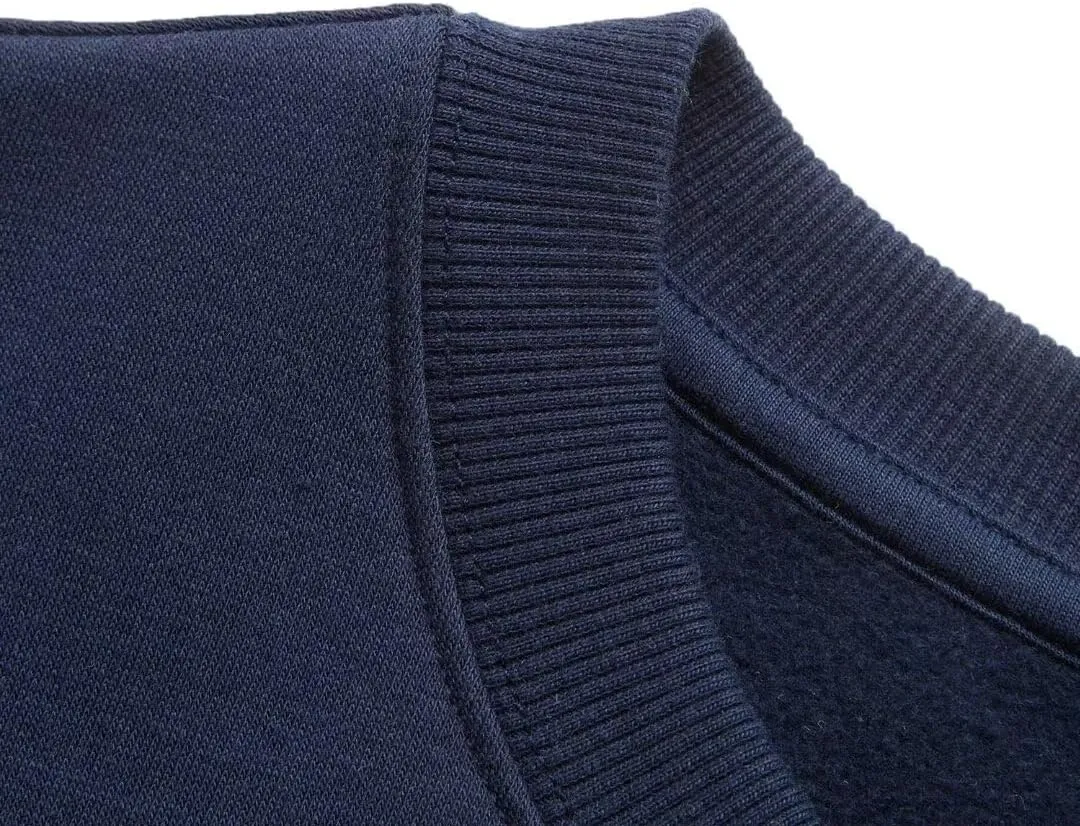 LI-NING Sports Life Series Men Sweatshirt Velvet Warm Comfortable Classic Pullover AWDU679