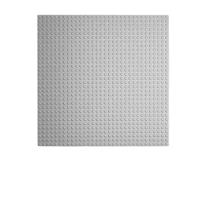 Light Grey | Baseplate 32X32 16X32 Dots Classic Brick Plate Building Blocks DIY Constructor Parts Baseplates Compatible Brands City Friends