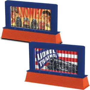 Lionel Electric O Gauge Model Train Accessories, Plug-Expand-Play Art Operating Billboard