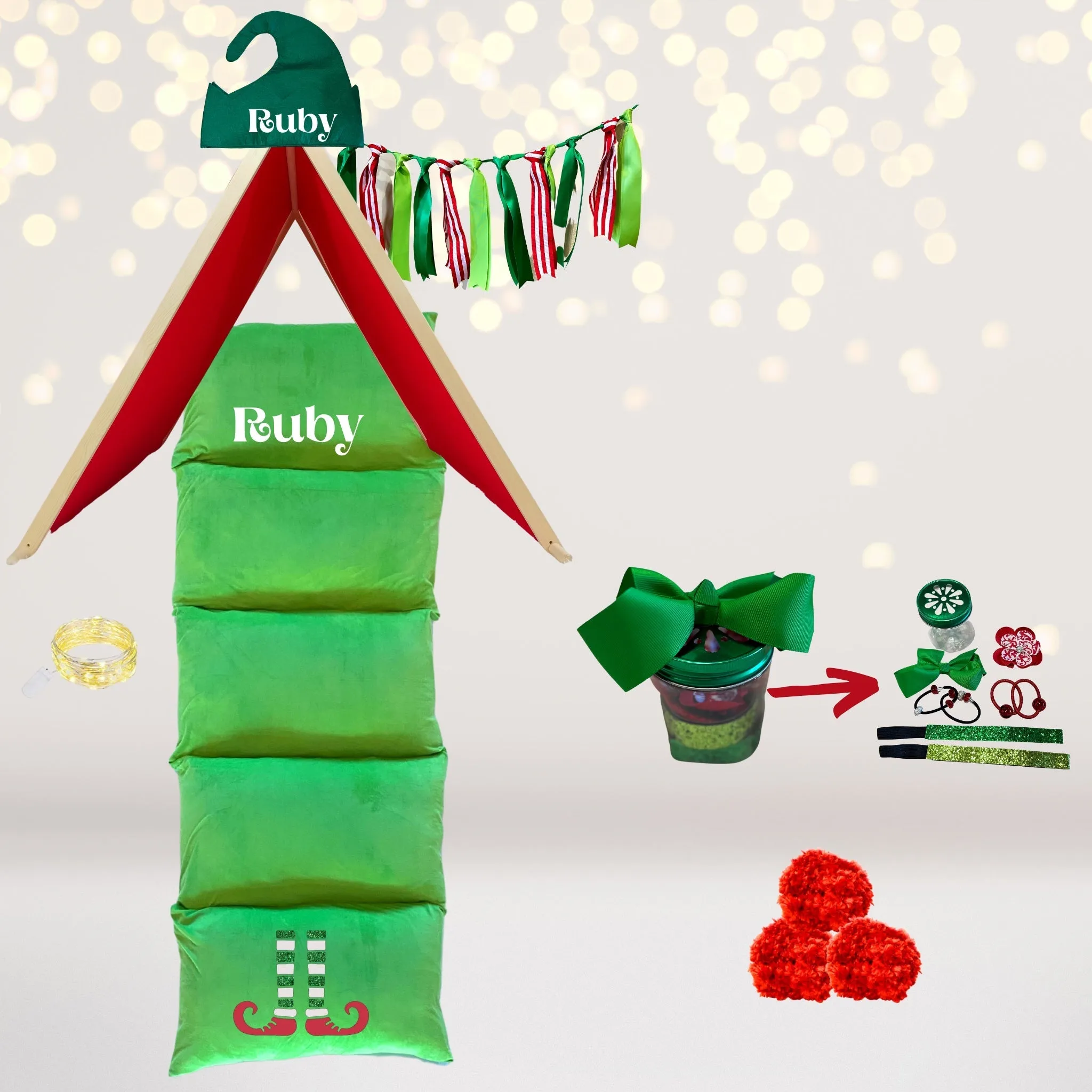 Little Elf Kids Play Tent Gift Set