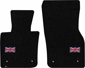 Lloyd Mats Custom-Fit Carpeted Floor Mats Premium Luxury Car Floor Liners for Mini Convertible 2017-ON (Black, 2PC - Front Mats)