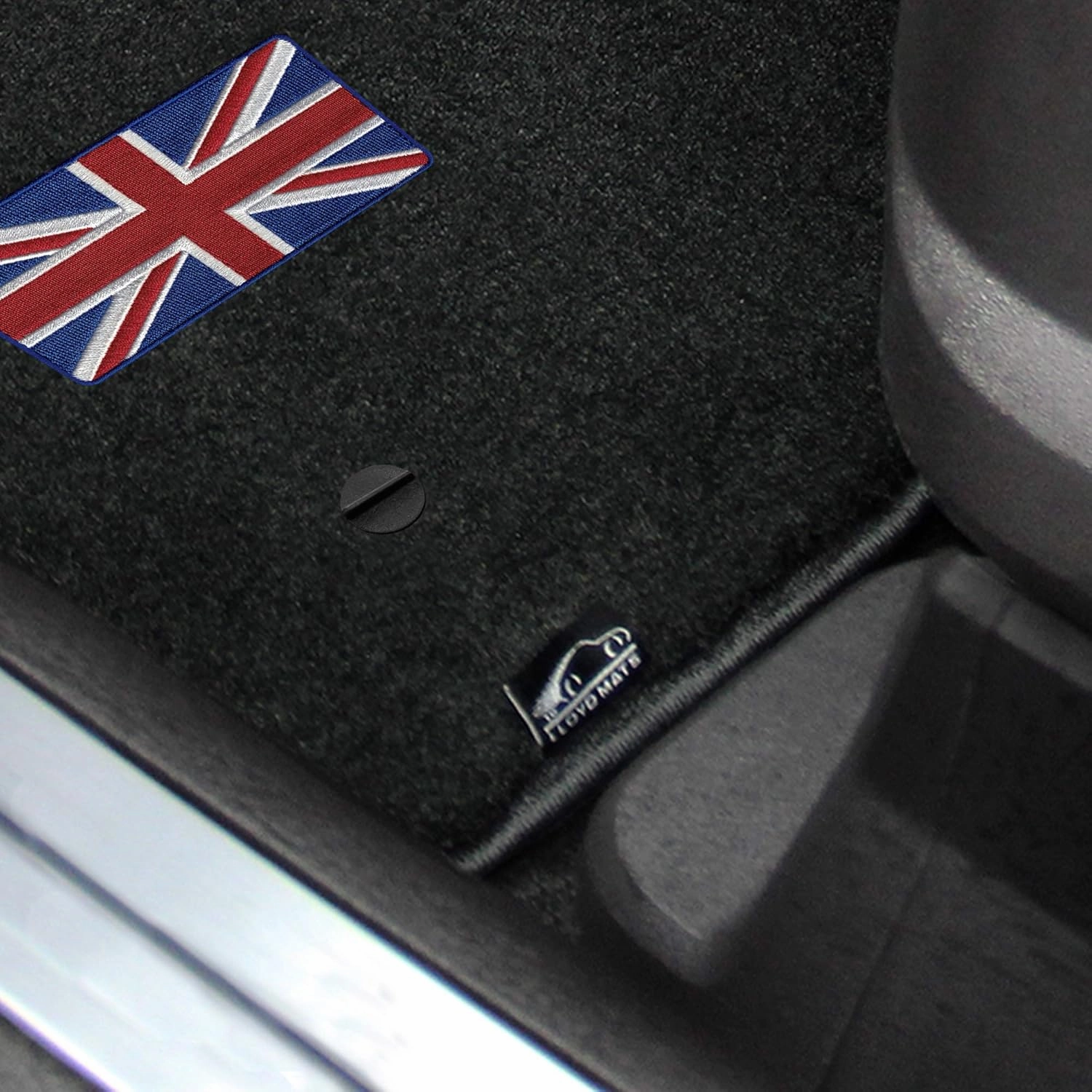 Lloyd Mats Custom-Fit Carpeted Floor Mats Premium Luxury Car Floor Liners for Mini Convertible 2017-ON (Black, 2PC - Front Mats)