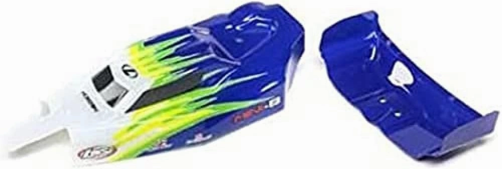 Losi Body Wing Blue/White Mini-B LOS210019 Car/Truck Bodies Wings & Decals
