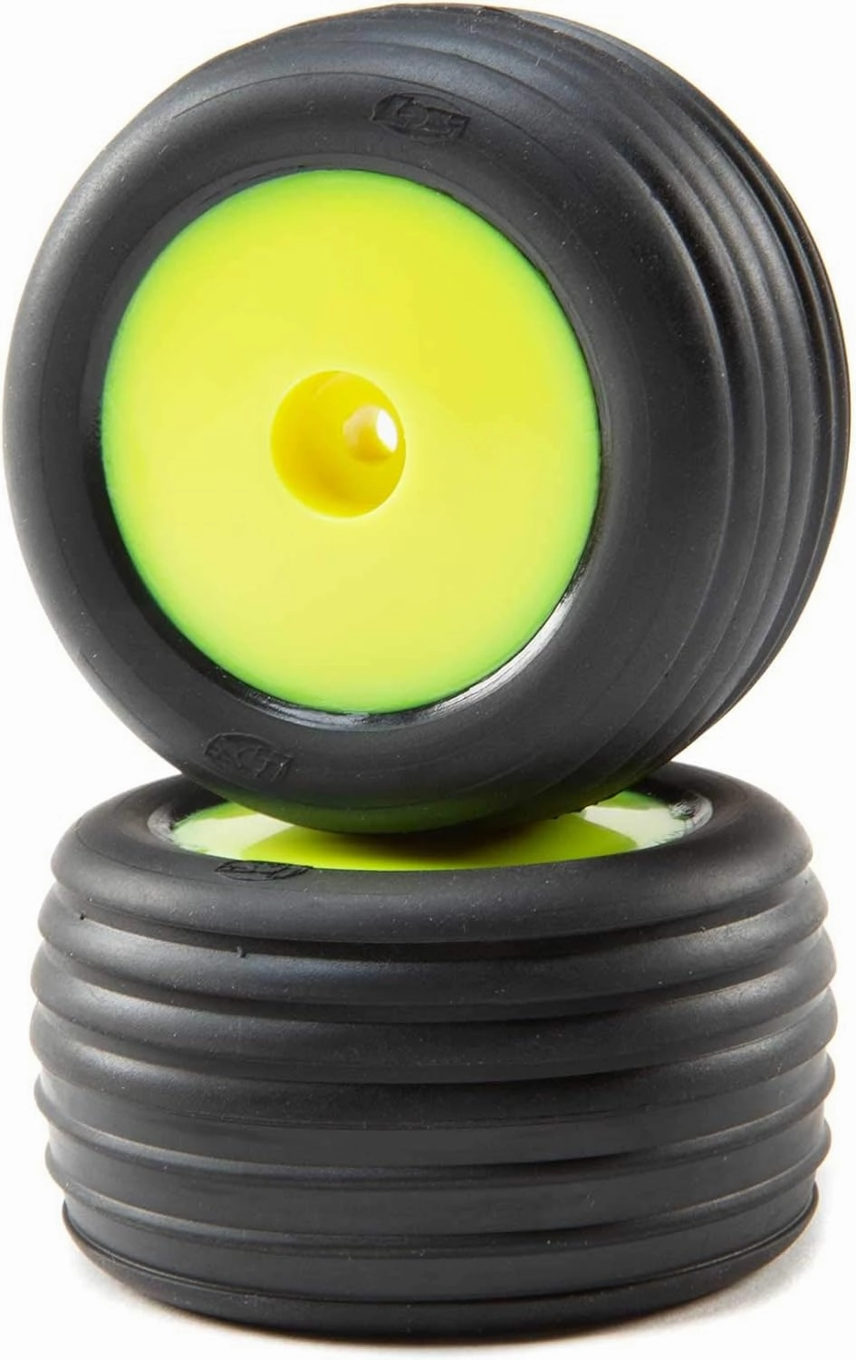 Losi Directional TiresFrontMountedYellow Mini-T 2.0 LOS41010 Elec Car/Truck Replacement Parts