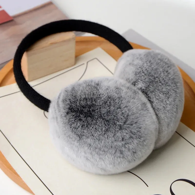 Luxury Fluff Rex Rabbit Fur Earmuffs