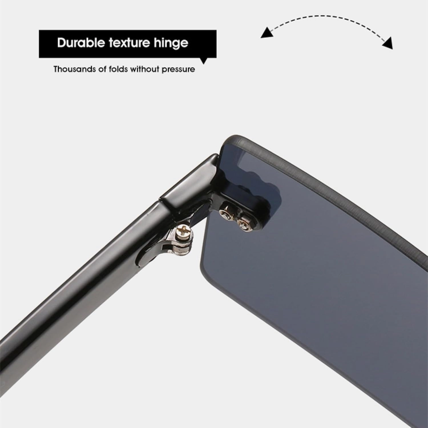 Luxury Rimless Sunglasses Women Men Fashion Vintage Rivets Glasses Outdoor Summer Traveling Eyewear Uv400