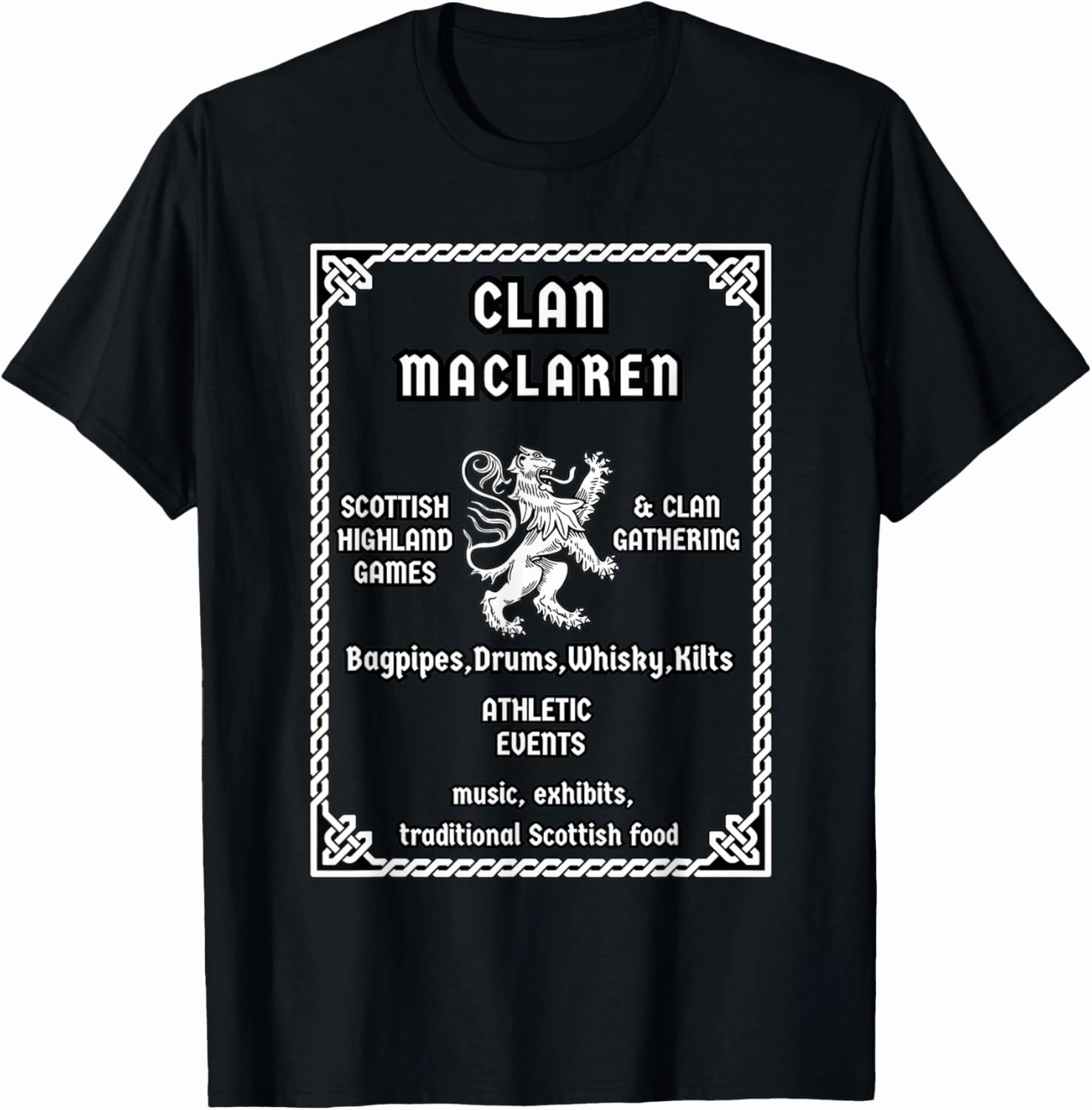 MacLaren Scottish Clan descendant T-Shirt