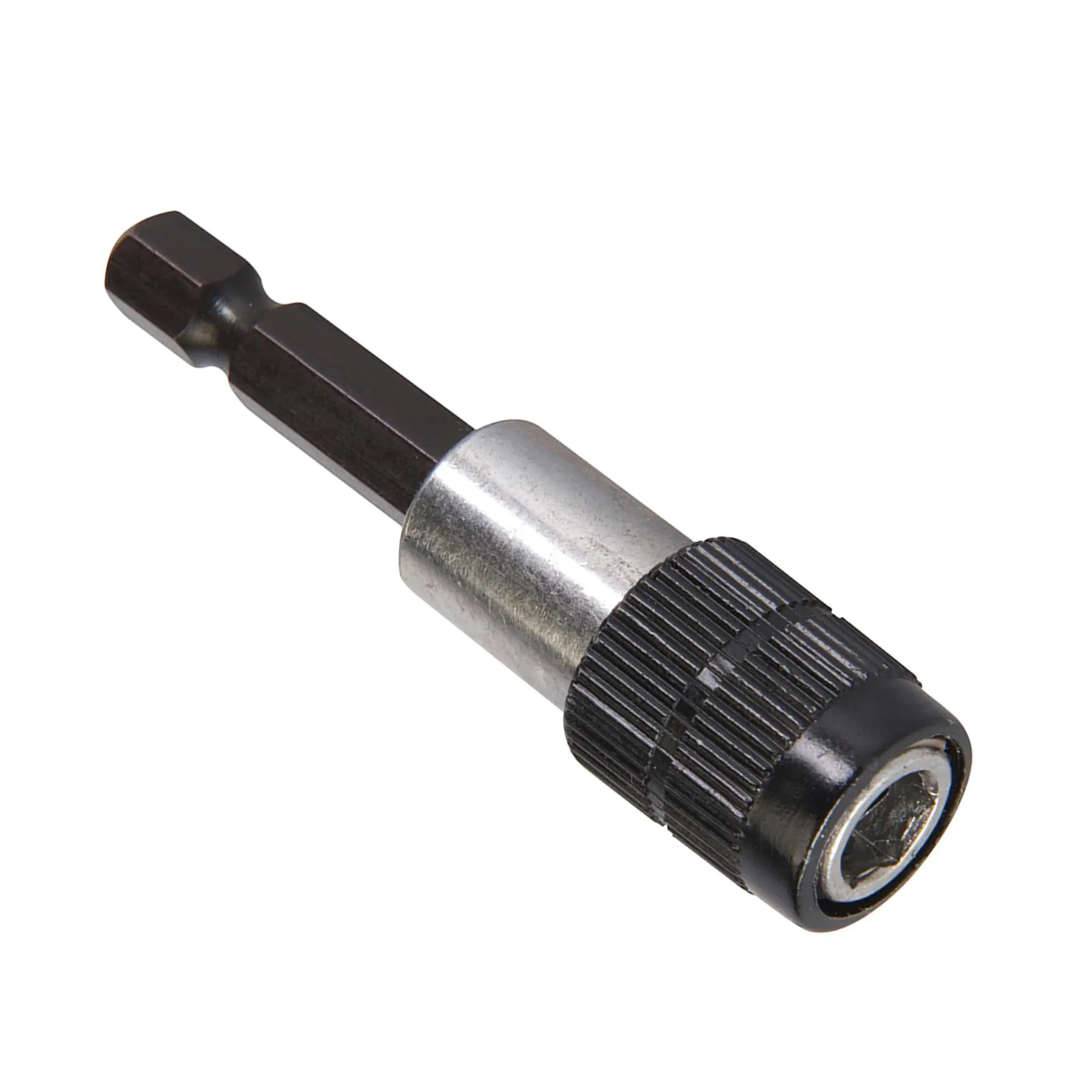 Magnetic Quick Release Bit Holder65mm 1/4" Hex Knurled Magnetic Slip Ring Socket