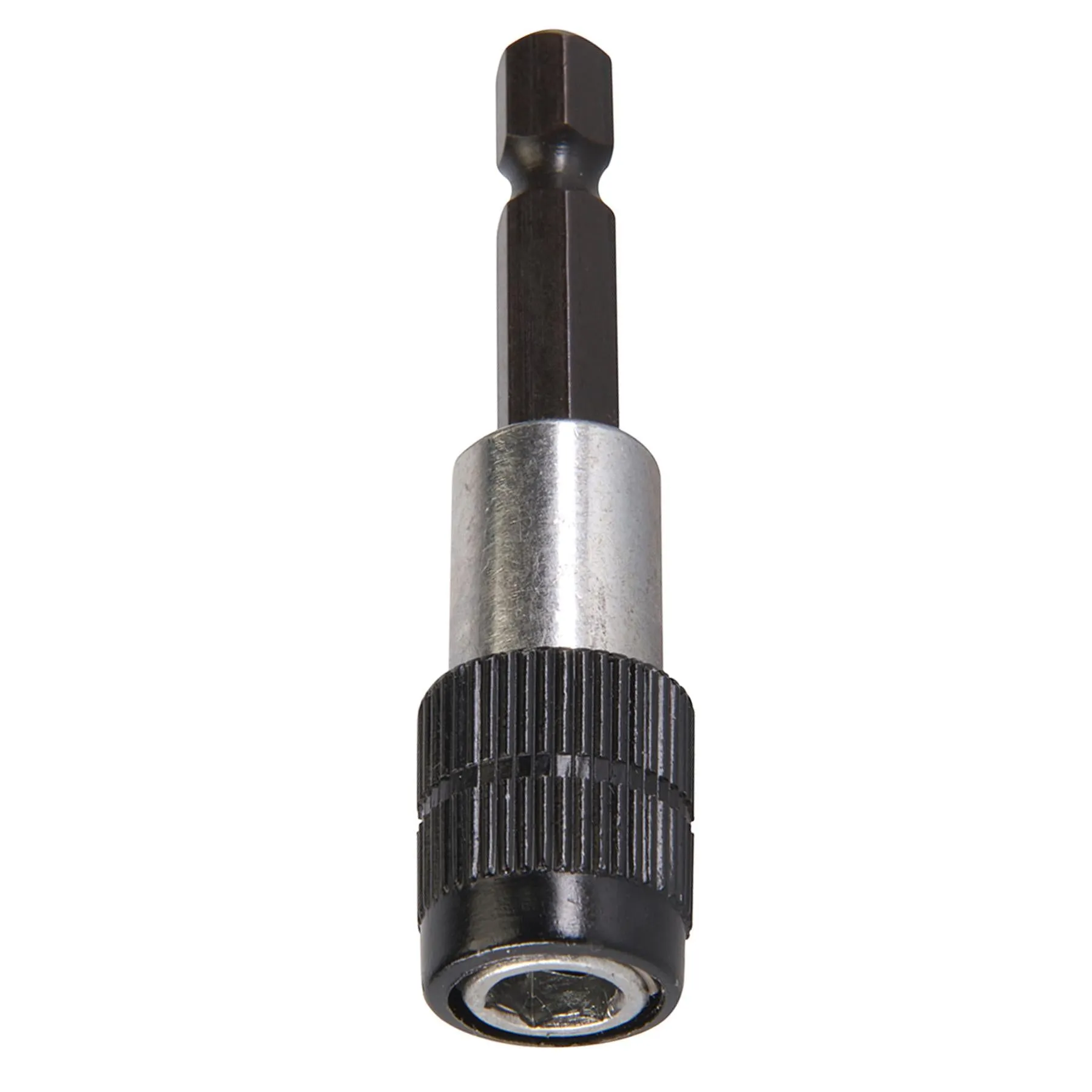 Magnetic Quick Release Bit Holder65mm 1/4" Hex Knurled Magnetic Slip Ring Socket