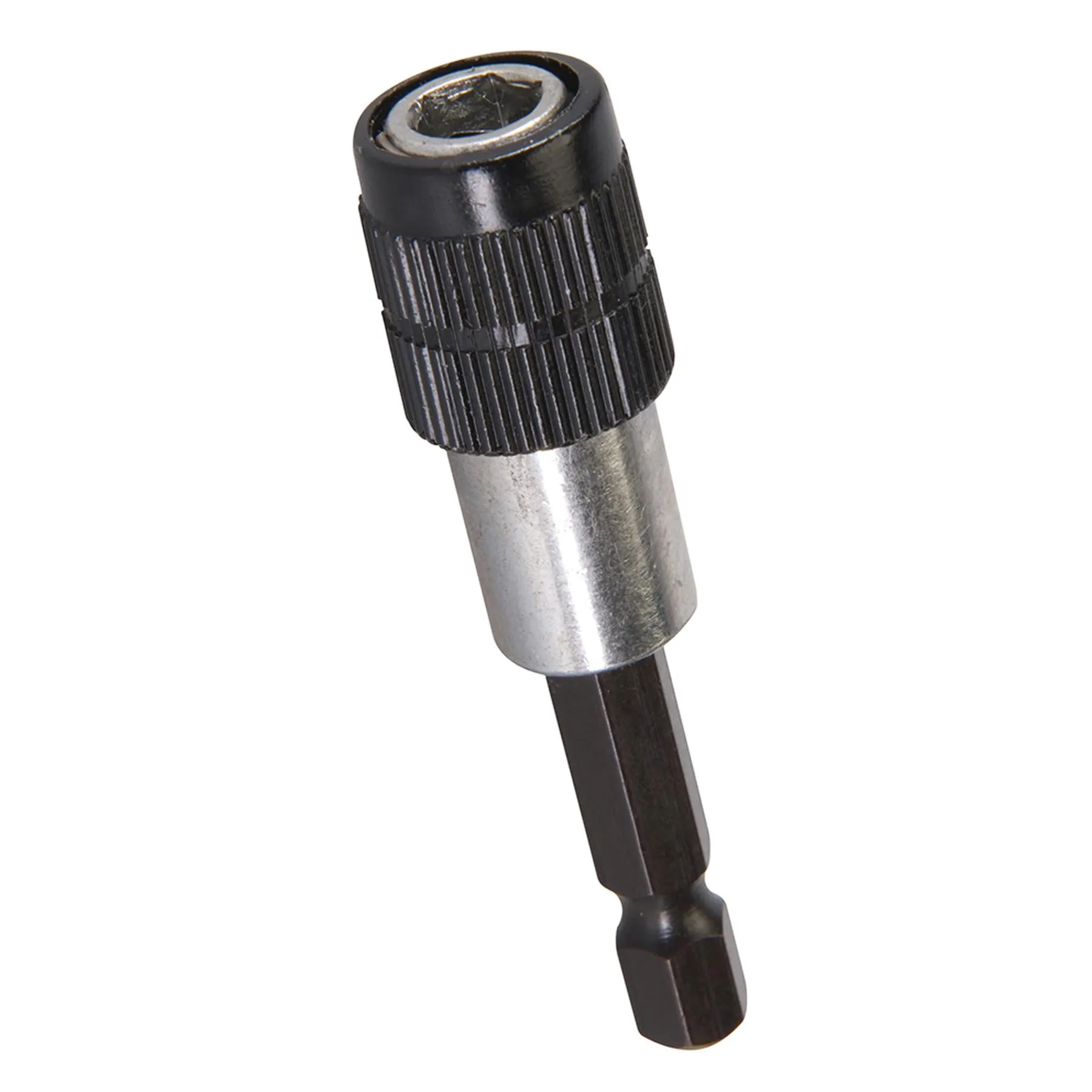 Magnetic Quick Release Bit Holder65mm 1/4" Hex Knurled Magnetic Slip Ring Socket