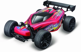Maisto Tech R/C 2.4 GHz WhipFlash Light-up Buggy, Red