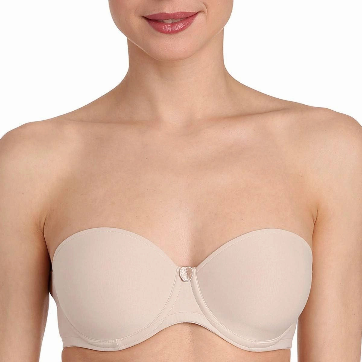 Marie Jo Tom Strapless T-Shirt Bra 30D, Cafe Latte