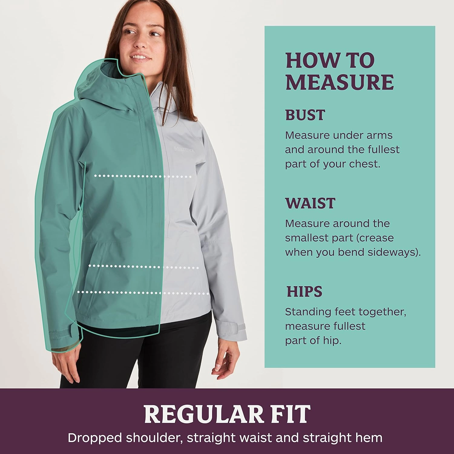 Marmot Women's Minimalist Gortex Waterproof Rain Jacket