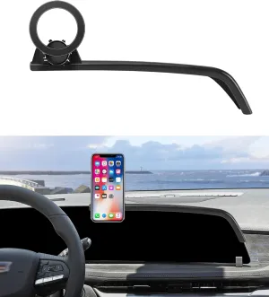 MaserWeller Car Phone Holder for Cadillac Lyriq 2023-2025, CT5 2025, XT4 2024-2025 - 33-Inch Screen Fixed Clip Mount Compatible With MagSafe