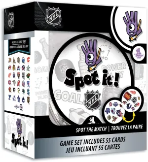 MasterPieces Game Day - NHL Spot It Game For Kids, Adults, And Family