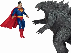 McFarlane Toys- DC Multiverse Superman vs. Godzilla (Justice League vs. Godzilla vs. Kong) 2pk