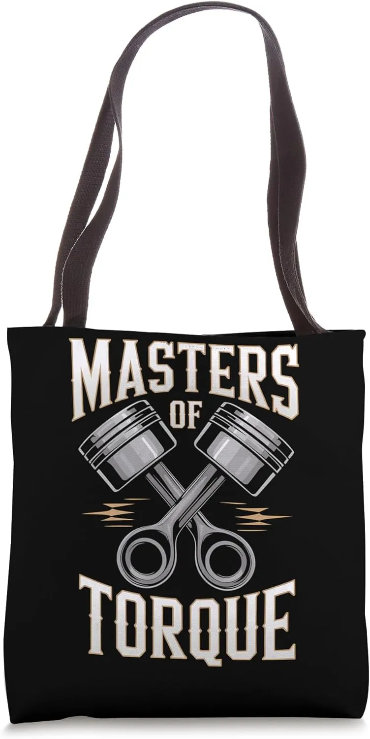 Mechanics Garage Life And Auto Car Guys Master Of Torque Tote Bag