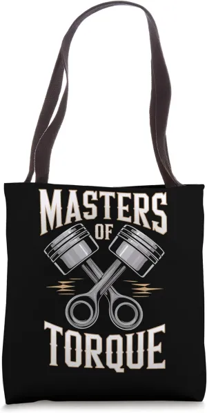 Mechanics Garage Life And Auto Car Guys Master Of Torque Tote Bag