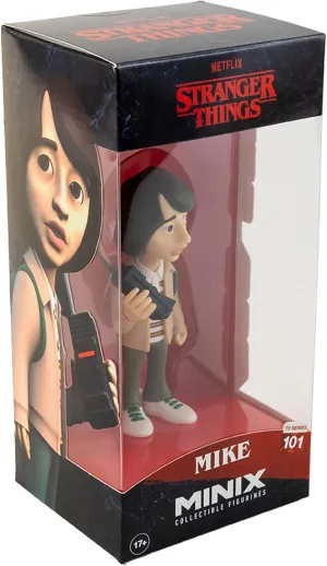 Mego Stranger Things: Mike MINIX Vinyl Figure, Brown,Green