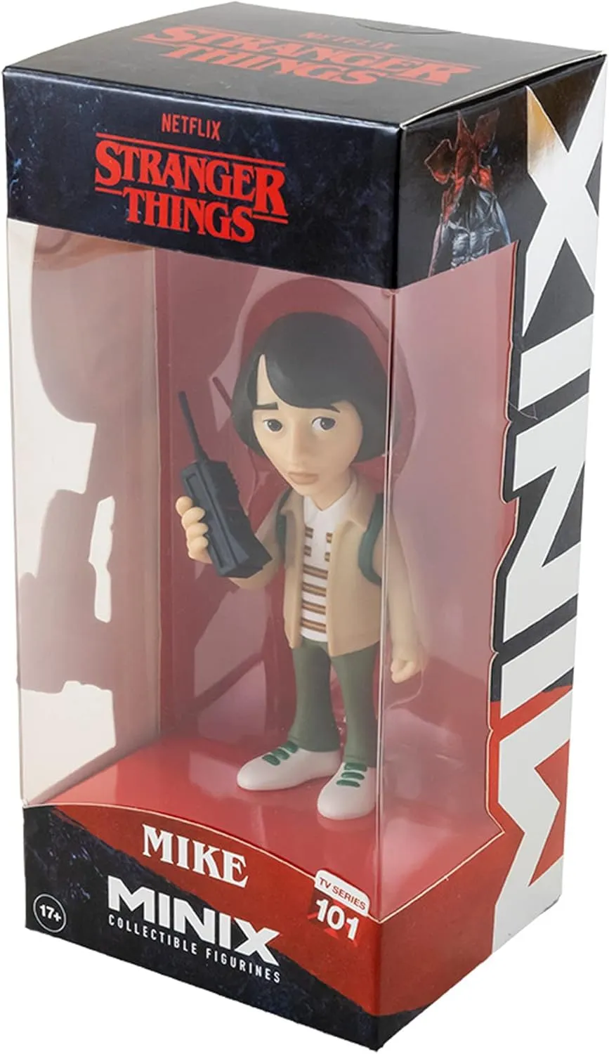 Mego Stranger Things: Mike MINIX Vinyl Figure, Brown,Green