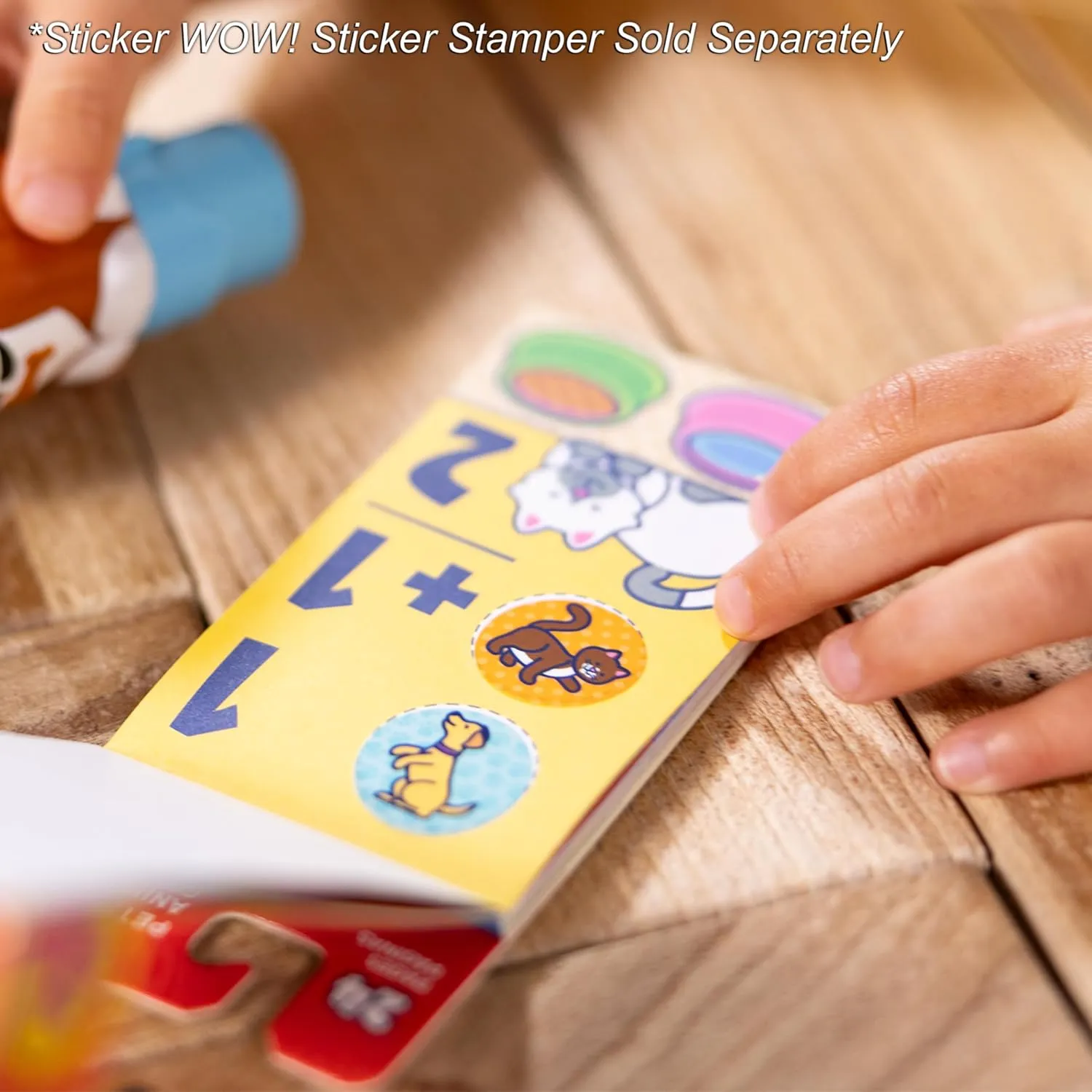 Melissa & Doug Sticker Wow!™ Mini Activity Pad and Refill Stickers 4-Pack (Dinosaur, Pets, Favorite Things, Surprise Pack 1) – 200 Stickers Each (800 Total) for Any Sticker Stamper (Not Included)