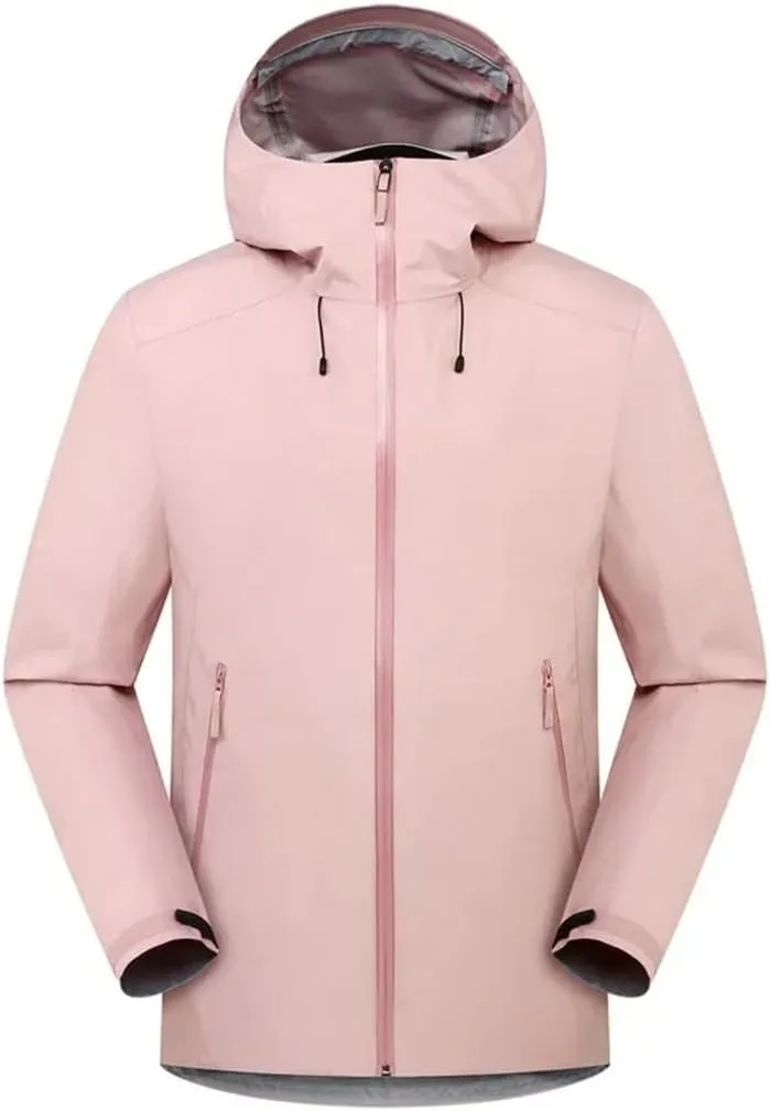 Men Women Outdoor Waterproof Underarm Zipper Camping Fishing Jacket Coat Windbreaker Hiking Jackets